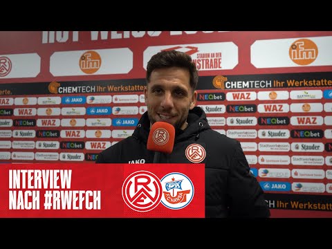 31. Spieltag | Ahmet Arslan im Interview nach F.C. Hansa Rostock | #immeRWEiter #nurderrwe