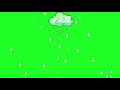 Rain Sound Effect And Green Screen Effect