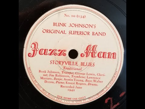 Dixieland Jazz: Bunk Johnson / Storyville Blues / 1942