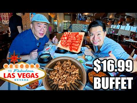 $16.99 ALL YOU CAN EAT Korean BBQ in Las Vegas BEST DEAL 2025!