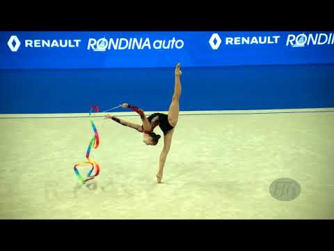 VERDES Andreea (ROU) - 2017 Rhythmic Worlds, Pesaro (ITA) - Qualifications Ribbon