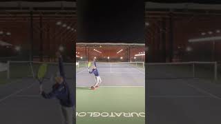 Download lagu flat serve in a night time! #dunlop #tennis #shorts mp3