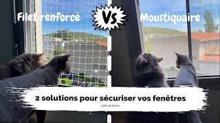 Comment sécuriser les fenêtres pour vos chats : 2 solutions - Loki & Mojo