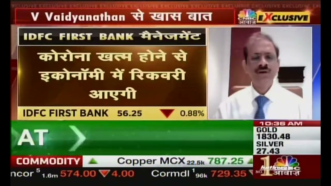 Our MD & CEO, IDFC FIRST Bank, speaks to CNBC Awaaz on Q4FY21 results