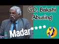 Retired Major General GD Bakshi Abusing Live On Republic TV Meme Latest