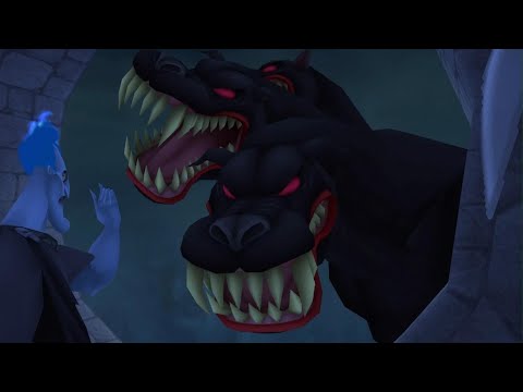 Cerberus the Giant Three-Headed Hellhound - Kingdom Hearts II