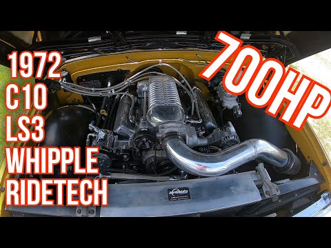 1972 C10 LS3 Swap *Whipple Supercharged*Ridetech*