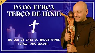 TODAY'S ROSARY 06/03/2025 - TUESDAY - SORROWFUL MYSTERIES | ROSARY WITH THE FRIAR