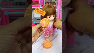 Baby Doll Eating Egg Set Toys Kitchen, Satisfying With Zenni ASMR Videos Unboxing