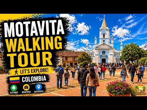 Motavita Walking Tour | Colombia 🇨🇴 4K