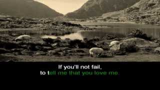 Danny Boy karaoke version with lyrics - Irish traditional -