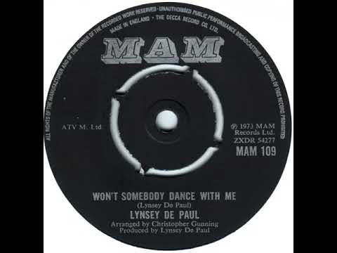 UK New Entry 1973 (207) Lynsey De Paul - Won't Somebody Dance With Me