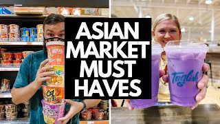 ASIAN MARKET Must HAVES | Trying SPICY KIMCHI Soup and FILIPINO SISIG