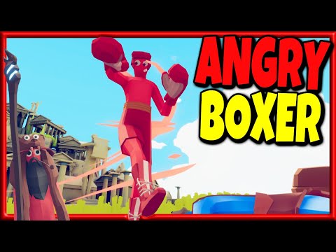 ANGRY BOXER vs EVERY FACTION - TABS GAMEPLAY Unit Creator Update