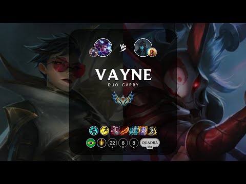Vayne ADC vs Kalista - BR Challenger Patch 13.5