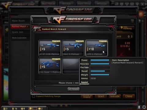 Crossfire NA Ranked season 3 Diamond rewards
