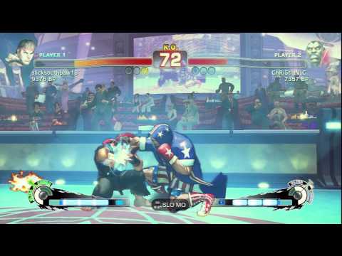 SSF4 - Ryu VS Balrog [Ranked Matches] Online