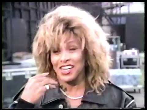 Tina Turner - Break Every Rule backstage interview (1988)