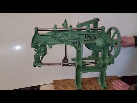 Bonanza Apple Peeler made by Goodell Co.