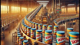 How peanut butter is made I Factory production process