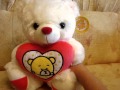 Обзор мягкая детская игрушка - Медведь с сердцем "Я люблю тебя" (kidtoy.in.ua) 