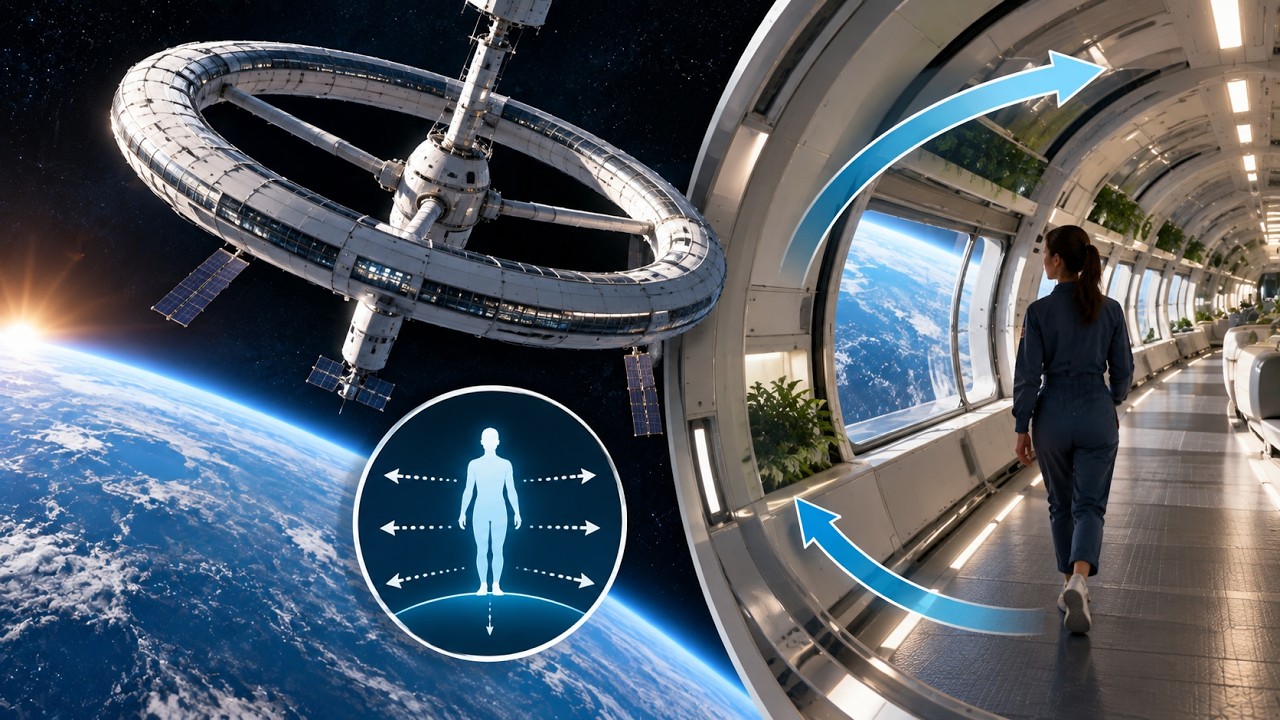 PODEMOS CREAR GRAVEDAD ARTIFICIAL EN EL ESPACIO?LA TECNOLOGÍA QUE CAMBIARÍA LOS VIAJES ESPACIALES