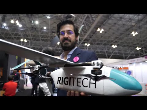 Rigitech drone delivery vertical take-off/landing with 80km range #swisstech