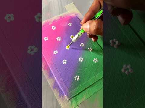 Acrylic painting ideas for beginner's🎨✨ #art #artist #acrylicpainting