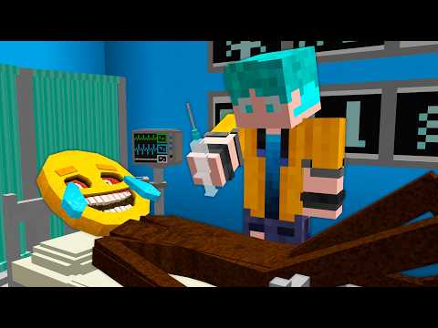 I opened a HOSPITAL for HORROR MODS in Minecraft.