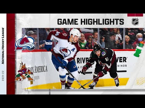 Avalanche @ Coyotes 3/3 | NHL Highlights 2022