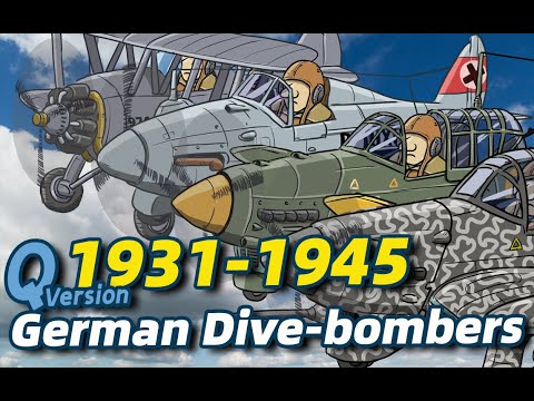 1931-1945 German dive-bombers（Stuka and others）