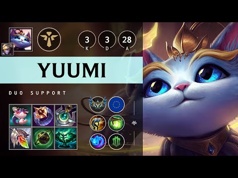 Yuumi Support vs Lulu - EUW Challenger Patch 25.S1.3