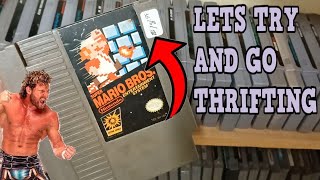 LETS TRY AND GO THRIFTING| VIDEO GAME AND TOY HUNTING