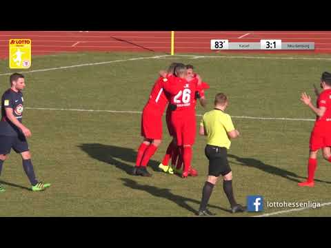 Alle Tore des 22. Spieltags in der Fußball-Hessenliga im Video