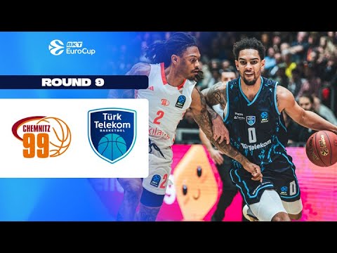 NINERS Chemnitz - Turk Telekom Ankara | Round 9 | EuroCup Basketball 2025-26