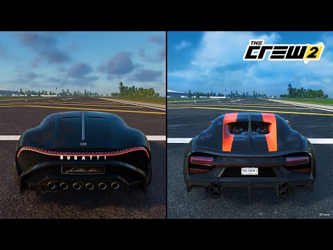The Crew 2 | Bugatti La Voiture Noire 2019 vs. Bugatti Chiron Super Sport 300+ 2019 Comparison