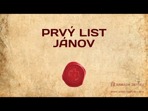 Prvý list Jánov - Biblia SK