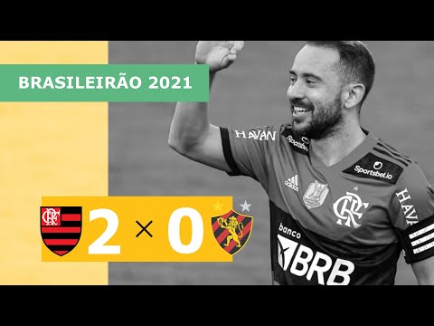 Flamengo 2 x 0 Sport - Gols - 15/08 - Brasileirão 2021
