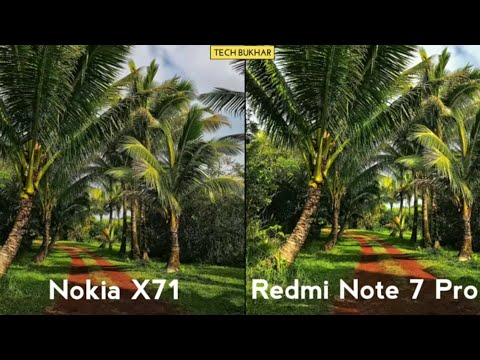 Nokia X71 vs Redmi Note 7 Pro Camera Comparison || #NokiaX71 #RedmiNote7Pro #TECHBUKHAR