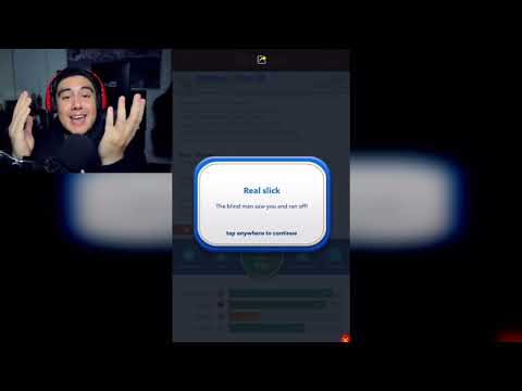 "The blind man saw you and ran off!" @thekubzscouts