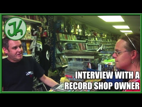 Interview With A Record Shop Owner (X-Records in Bolton)