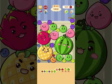 fruit merge game high score 18000+