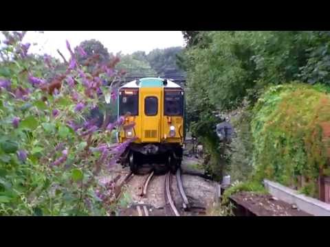 Southern Class 455 817 arrives at Balham for Epsom