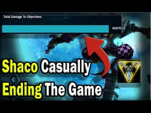 Shaco Casually Ending The Game | League of Legends