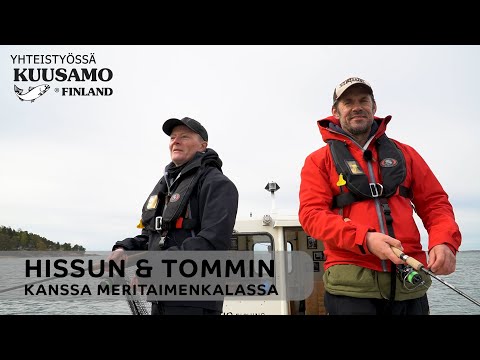 Hissun ja Tommin kanssa meritaimenkalassa