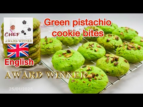 How to bake | Pistachio cookies | Baking with pistachios | Easy cookie | Homemade cookies #fy