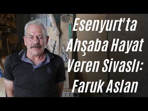 Esenyurt'ta Ahşaba Hayat Veren Sivaslı: Faruk Aslan