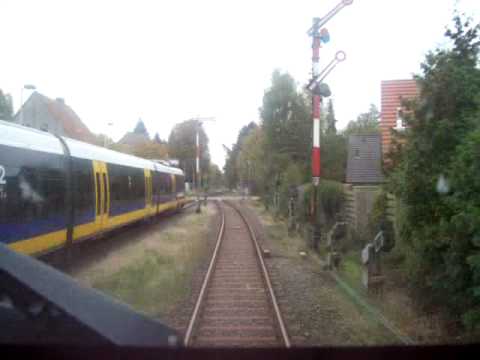 Führerstandsmitfahrt NWB Haller Willem [ Halle(Westf) - Bielefeld Hbf ] Teil2