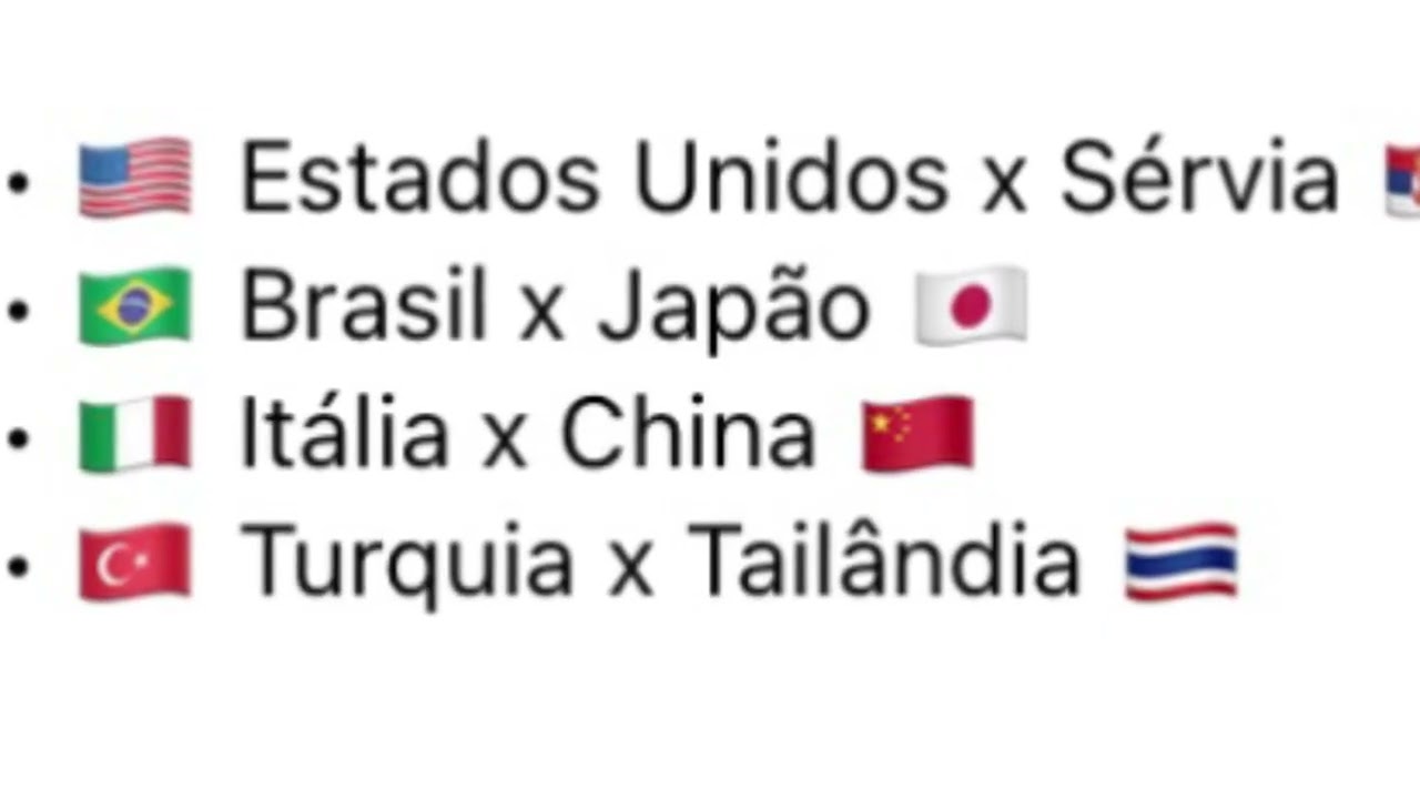 VNL 2022 FEMININA: CLASSIFICAÇÃO FINAL DA 1ª FASE