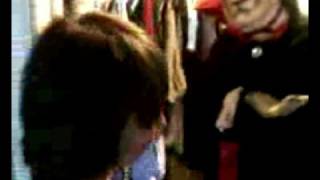 Mom meets Dracula scared to death Halloween prank
